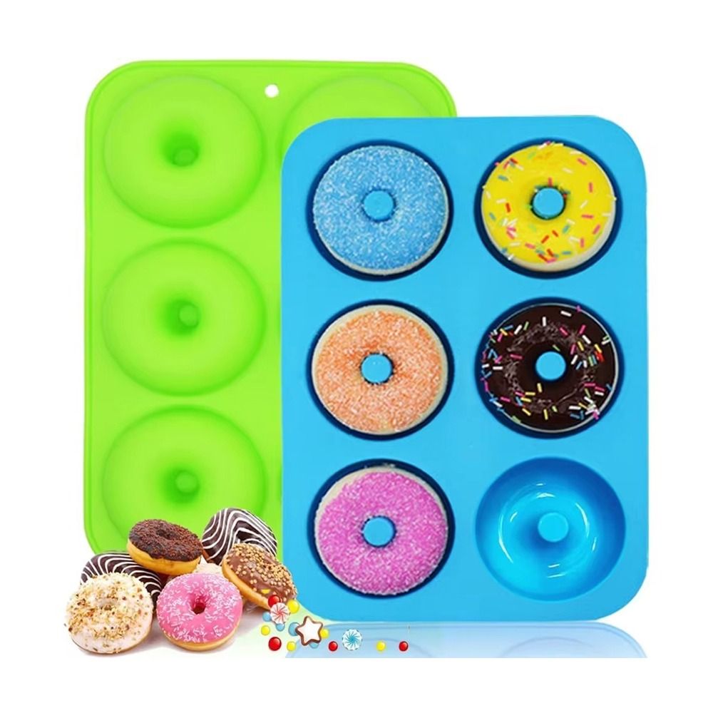 Donut Mold Silicone - New Silicone Donut Mold Non-Stick Food