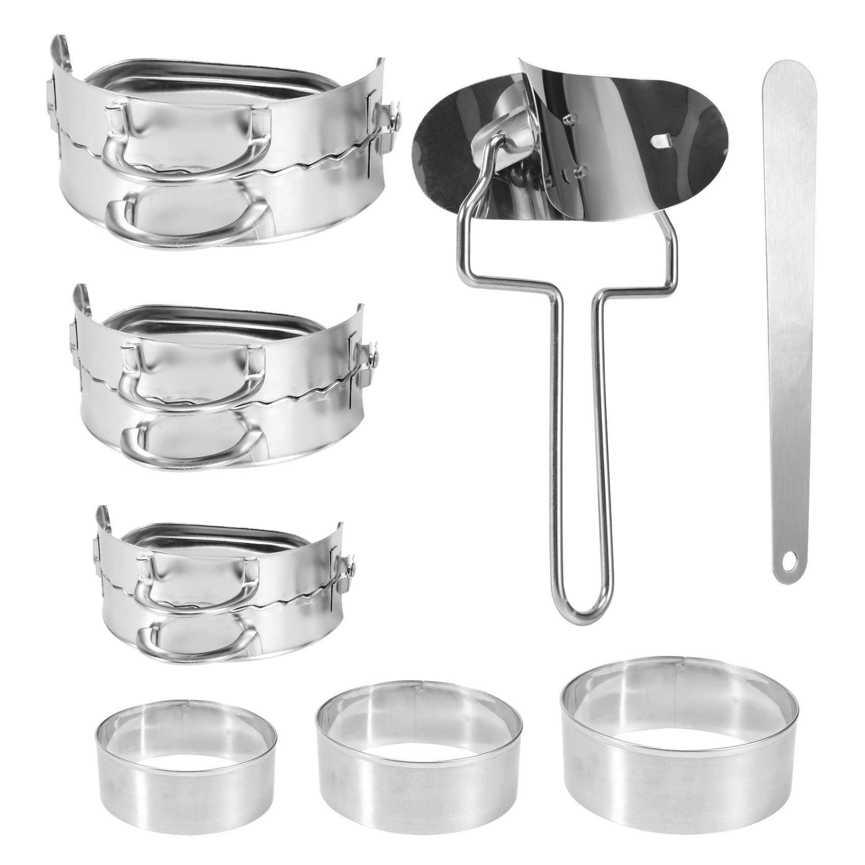 FAST-Dumplings Maker 8 Pcs, Pr - огляд і ціна Dumpling Press Set