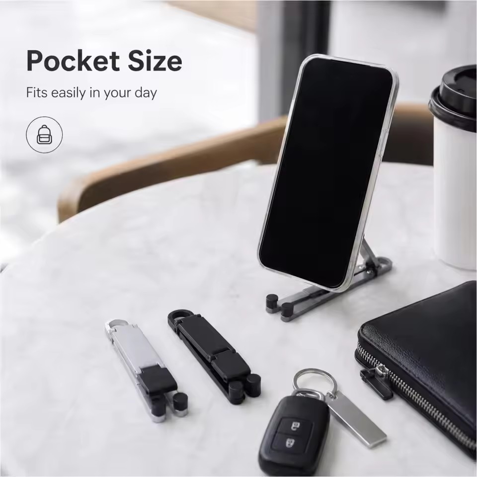 Foldable Keychain Phone Stand  - огляд і ціна Taco Stand Holder