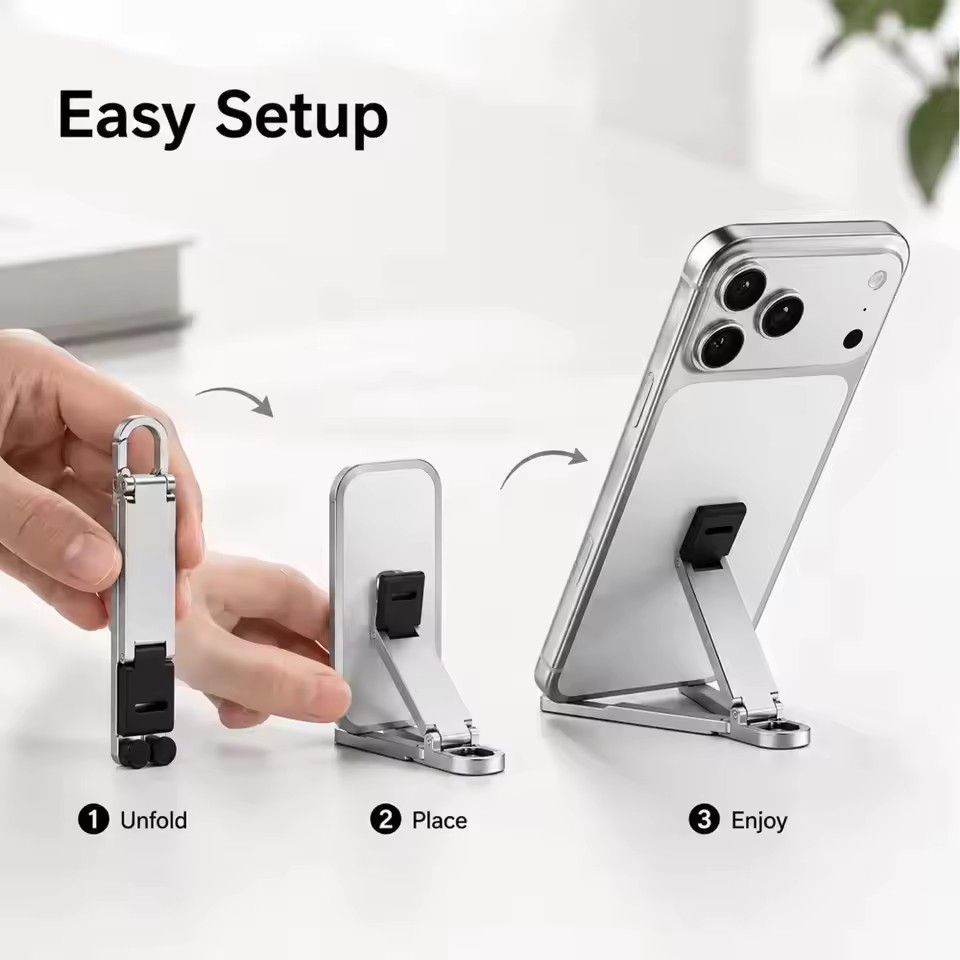 Foldable Keychain Phone Stand  - огляд і ціна Taco Stand Holder
