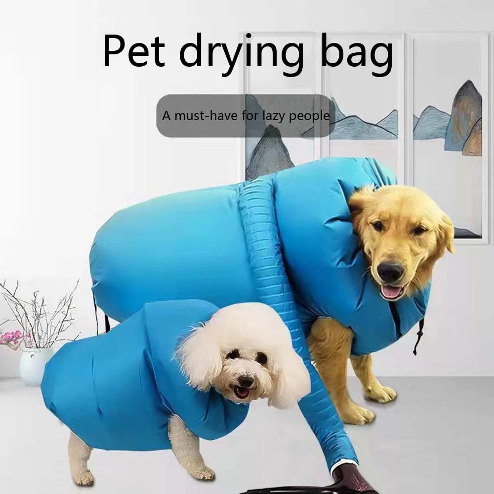 Pet Cat Dog Hair Drying Bag Gr - огляд і ціна Hot Dog Press