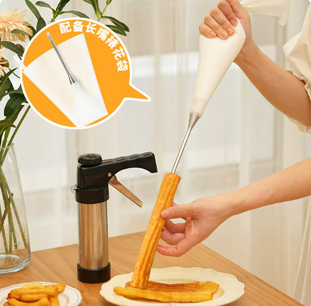 Stainless Steel Churro Maker G - огляд і ціна Churros Maker Gun