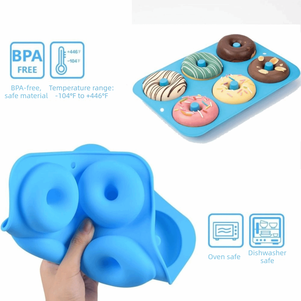 New Silicone Donut Mold High T - огляд і ціна Donut Mold Silicone