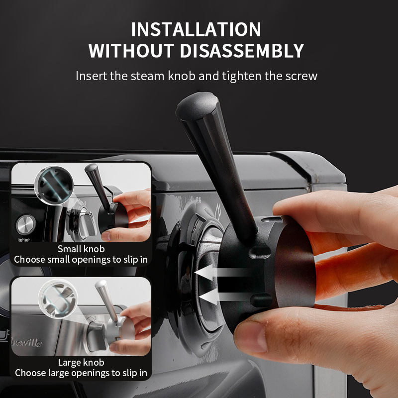Steam Knob Lever Coffee Machin - огляд і ціна Breville Espresso Bes870
